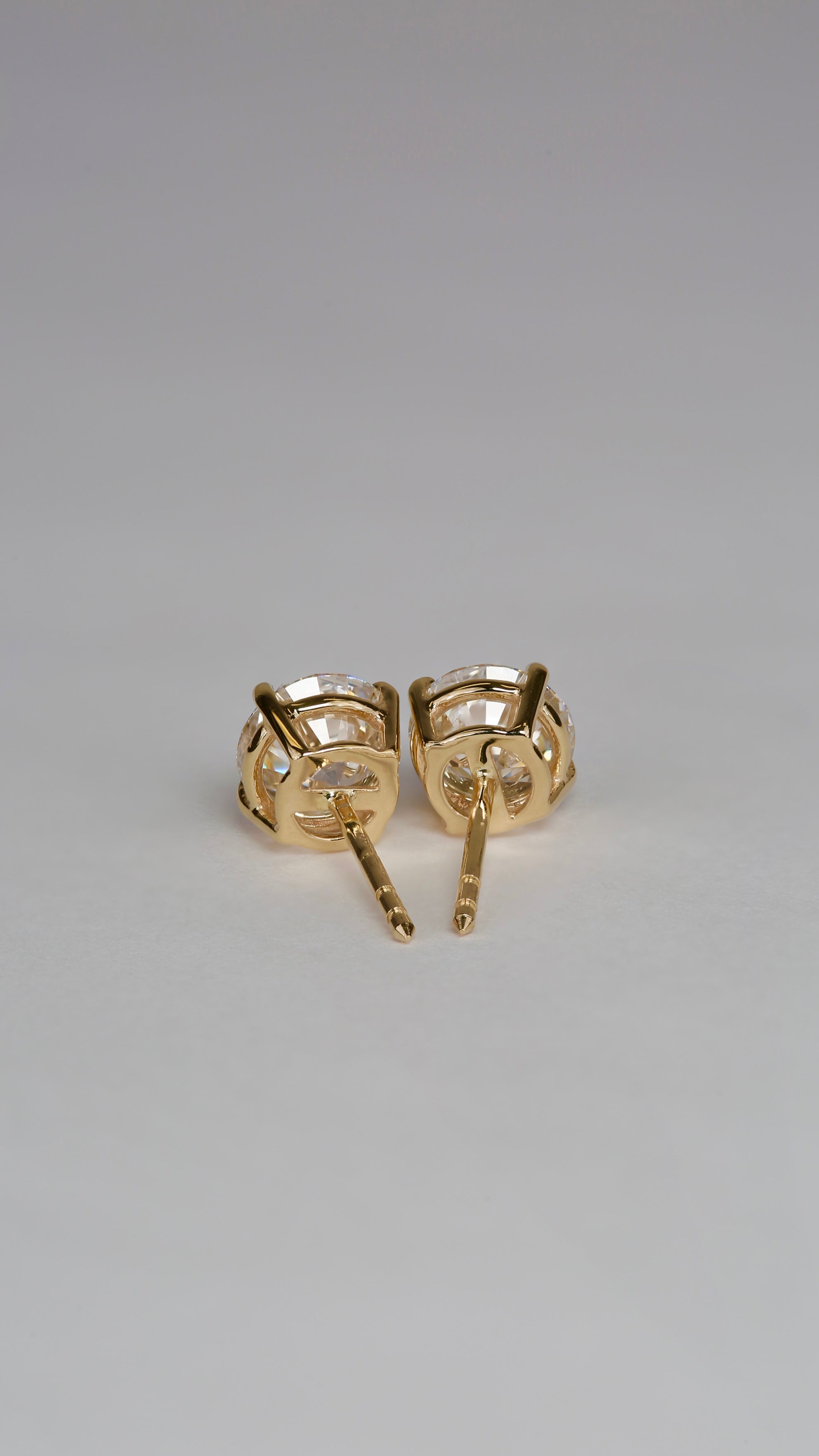 14K Lab Grown Diamond Studs