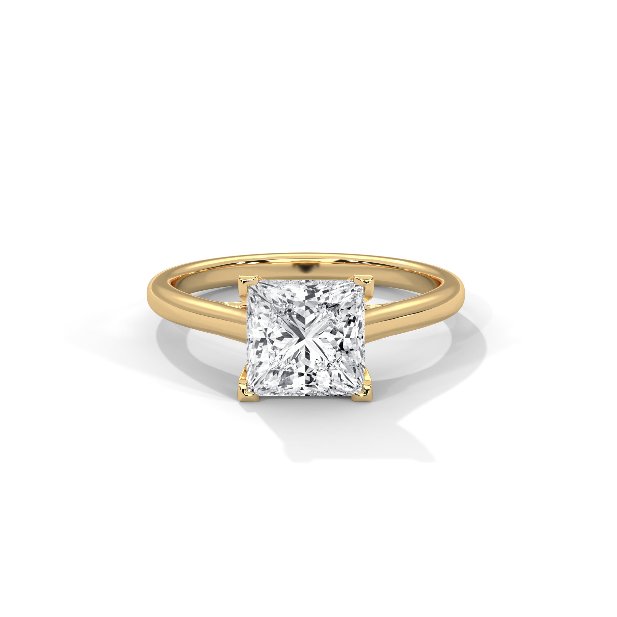 Princess Engagement Ring 18K | Lab Grown Diamond