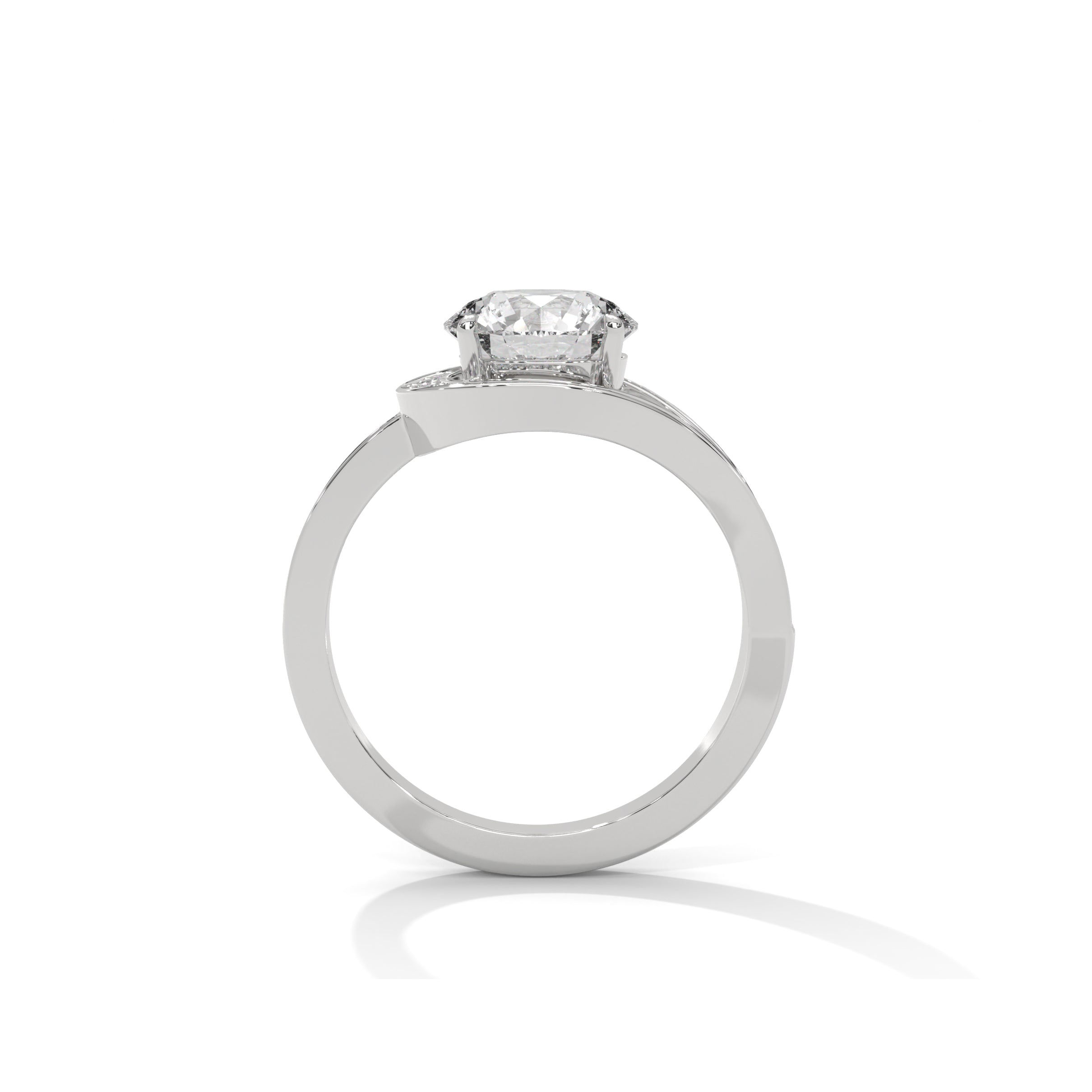 Infinite Halo Engagement Ring Platinum | Lab Grown Diamond