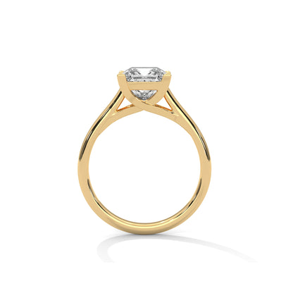 Princess Engagement Ring 18K | Lab Grown Diamond