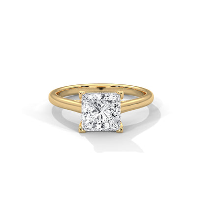 Princess Engagement Ring 18K | Lab Grown Diamond