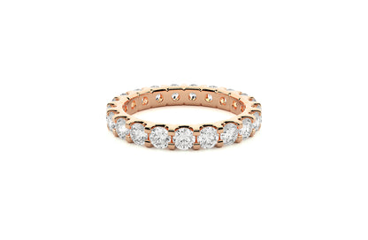 3mm Lab Grown Diamond Wedding Ring 18K or Platinum