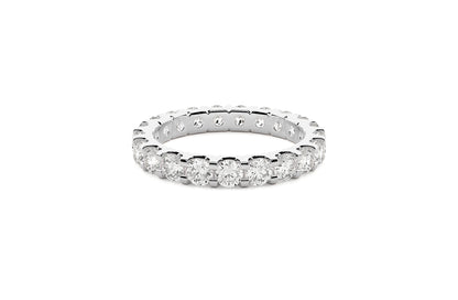 3mm Lab Grown Diamond Wedding Ring 18K or Platinum