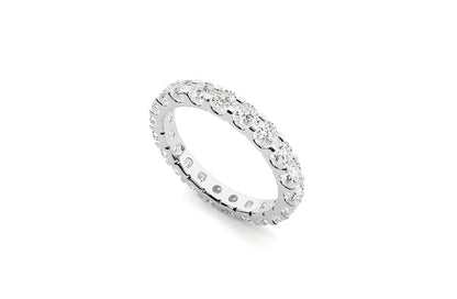 3mm Lab Grown Diamond Wedding Ring 18K or Platinum